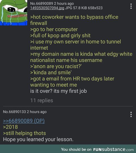 Anon is racist