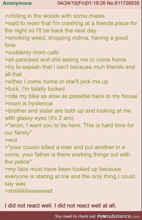 Anon goes camping