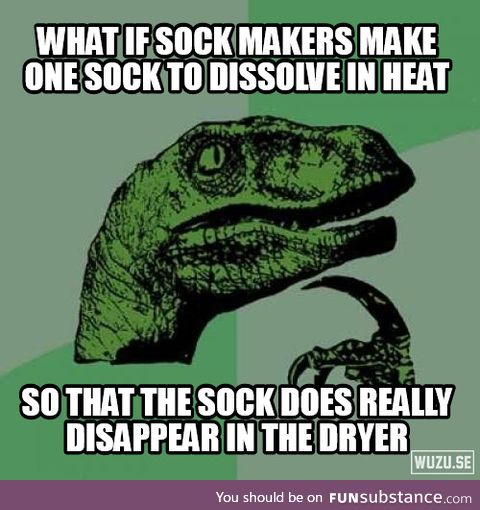 I wouldn't put it past big-sock makers these days