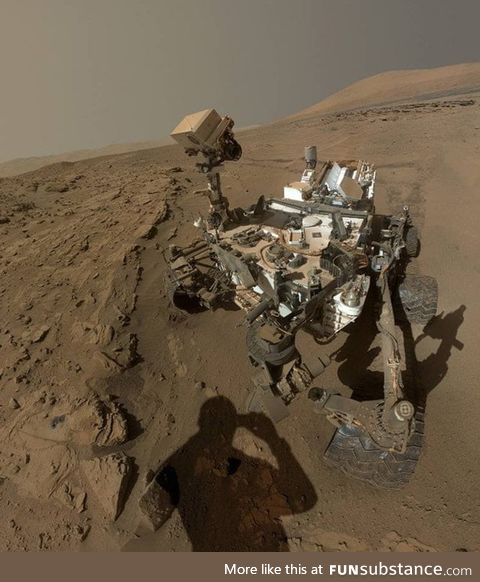 Curiosity rover lands on Mars (2012)