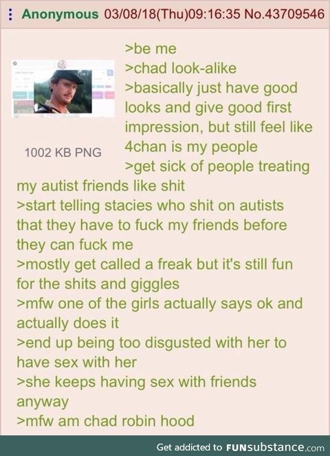 Anon is Chad