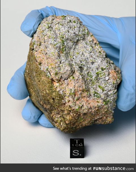 Meteorite NWA 11119: 4.56 billion years old. Older than the earth itself