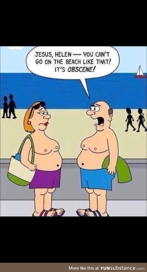 It's obscene