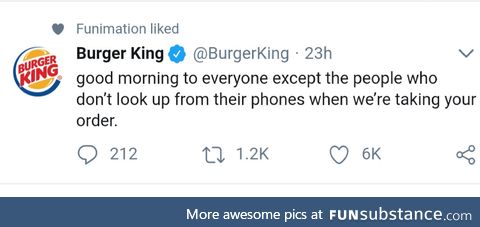 Burger King is feeling feisty this morning