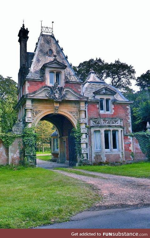 A gatehouse