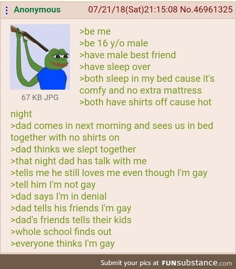 Anon is gay