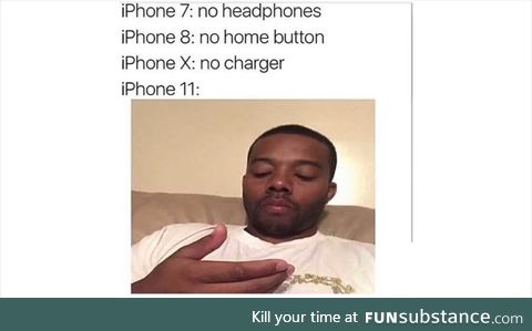 No phone