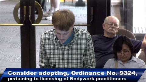 Guy proposes legal hand jobs to the Lawrence KS City commission and it's amazing