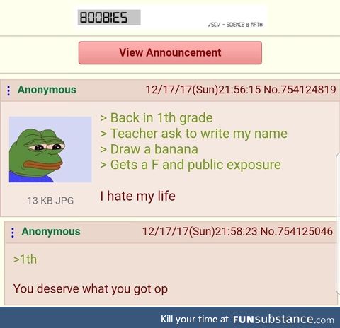 Anon is an intellectual