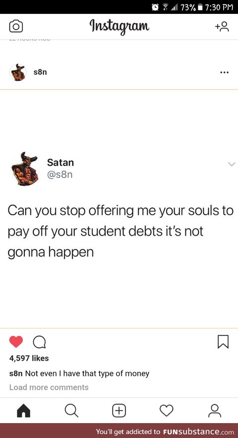 Not even Satan can help