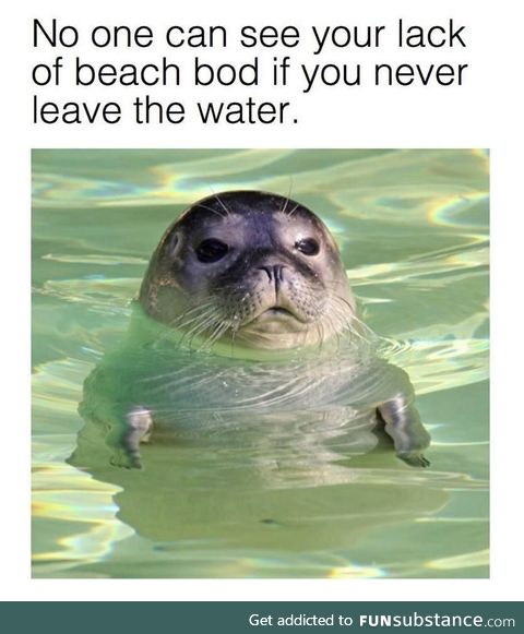 Stay in the water