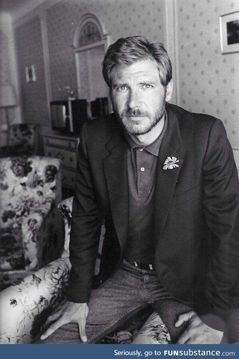 A young Harrison Ford