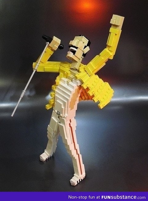 Freddie mercury lego