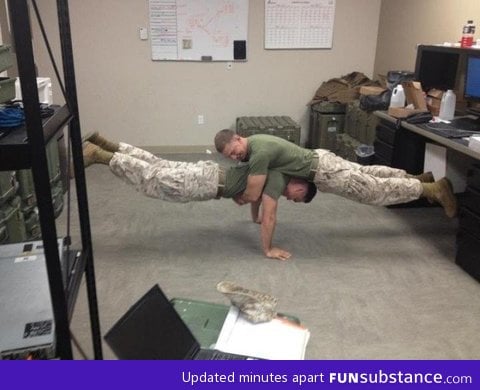 Planking level: us military