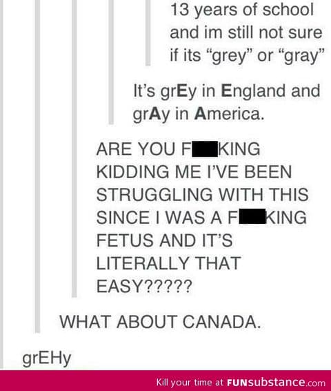 Canadian grehy