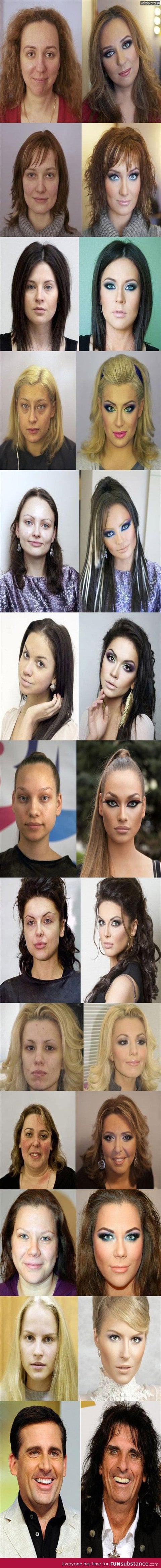 Behold, The Magic of Makeup