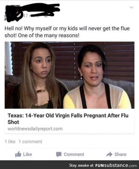 Vaccines are bad! (no they're not, vax your kids please)