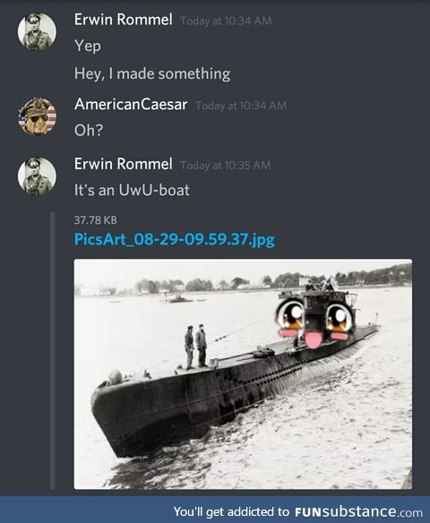 UwU boat
