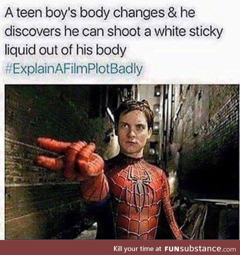 Explained Spiderman badly