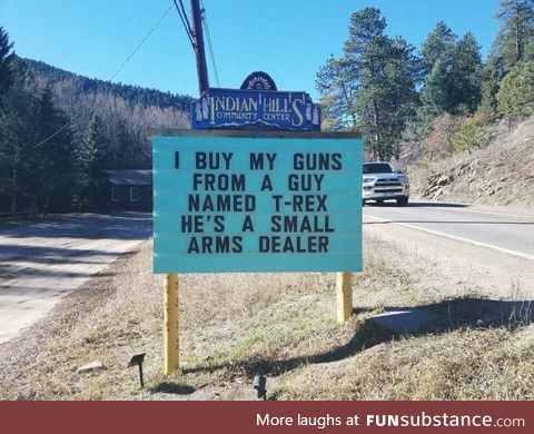Small arms dealer