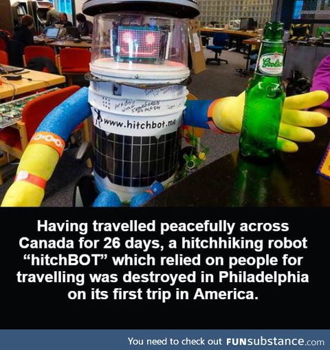 Don't hitchhike in Merica