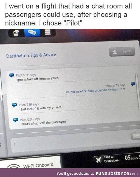 But honestly why do we need airline chat?