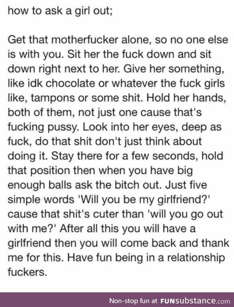 How to ask a girl out