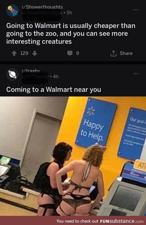 Walmart works in mysterious ways