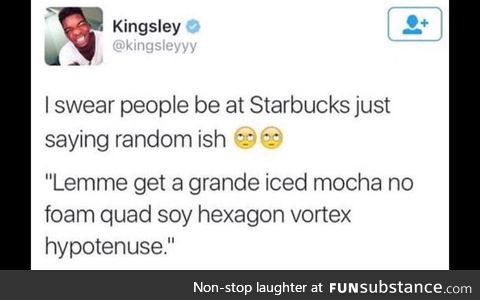 People at Starbucks