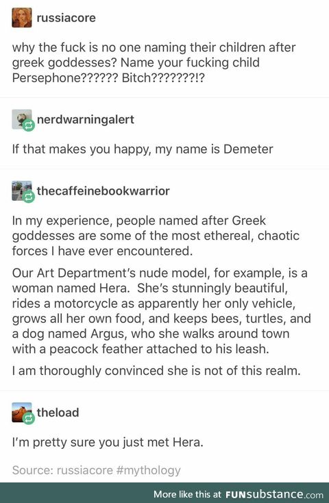 Athena is a cool name