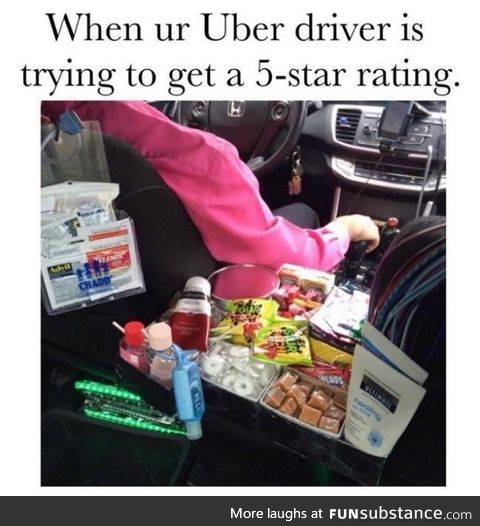 5 star Uber