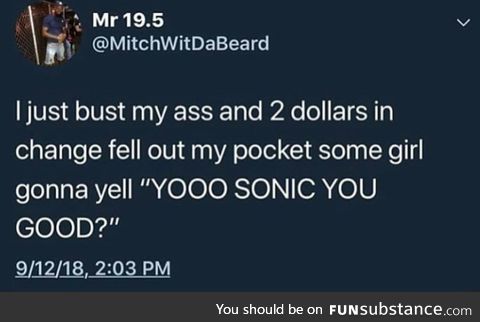 You're Sonic