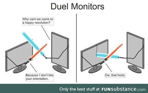 Duel monitors
