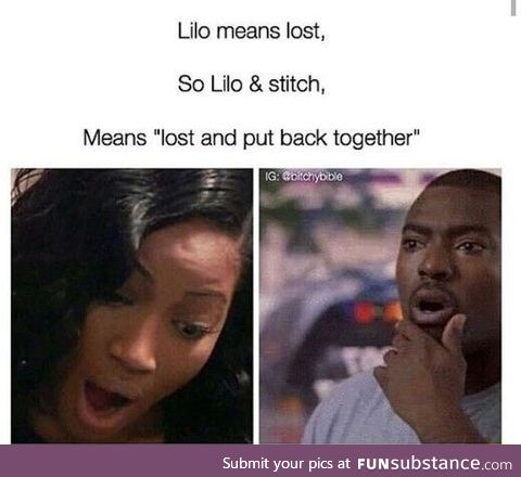 What Lilo and Stitch means