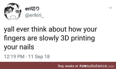 3D printing nails