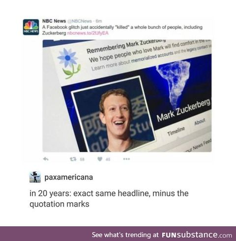 The future is Facebook
