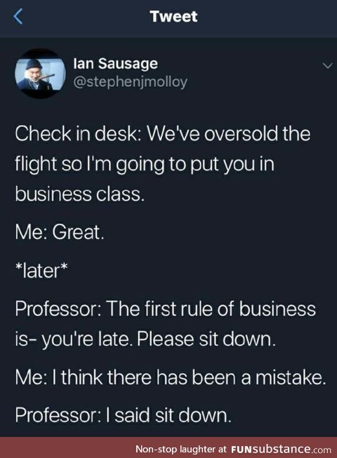 The business class