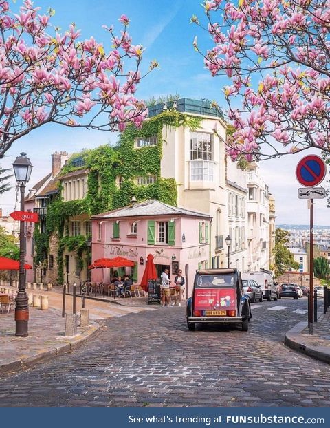 This fairytale street in Paris