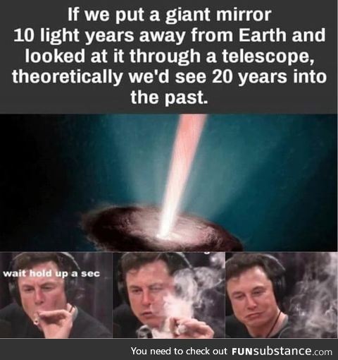 Elon musk time travel
