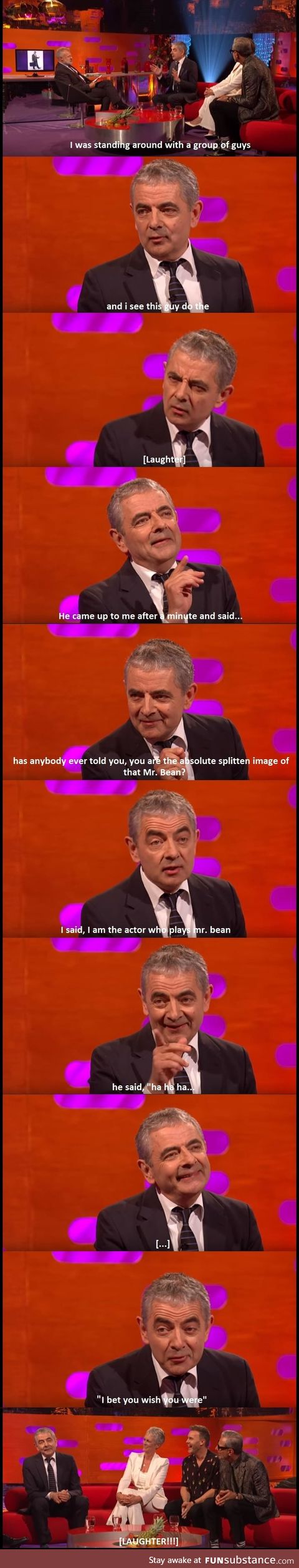 Rowan Atkinson on Graham Norton Show