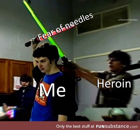 No heroine for me