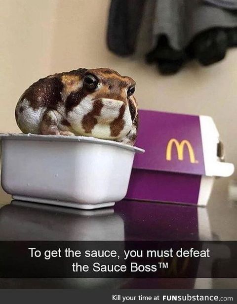 Quest: Defeat the Sauce Boss