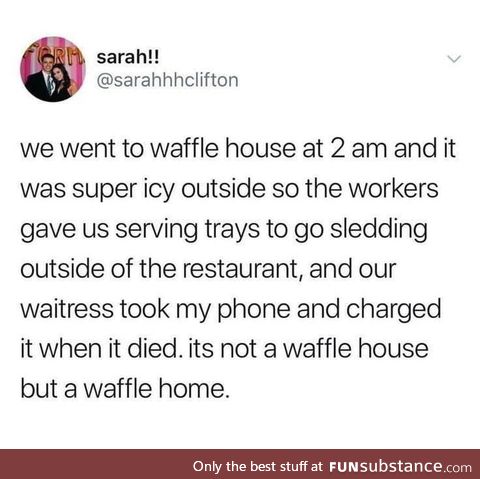 It's a waffle home 