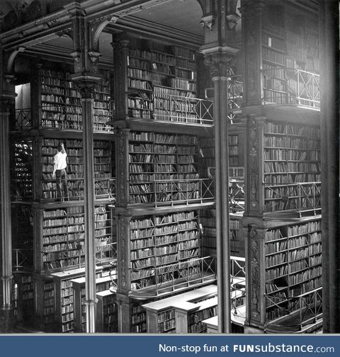 The old cincinnati library, 1874-1955