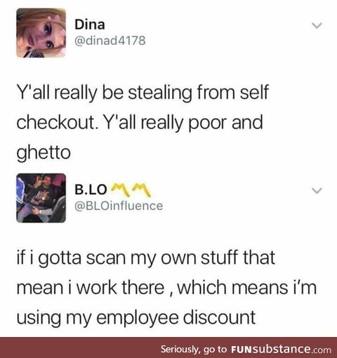 Employee discount