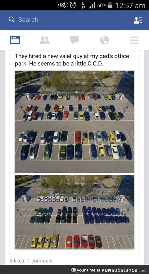 OCD valet is awesome