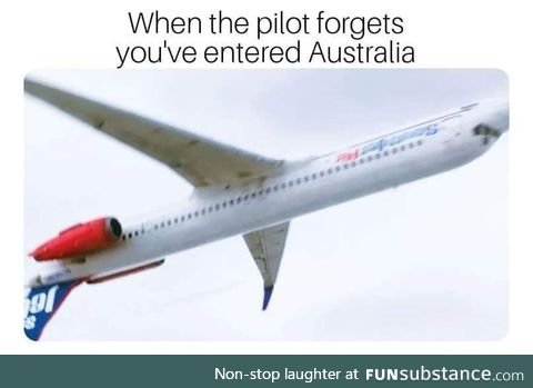 Flying in Australia