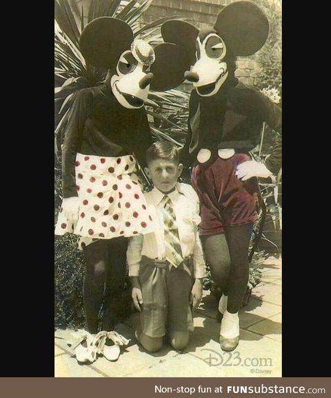 Mickey and Minnie was a bit different in the 1930s