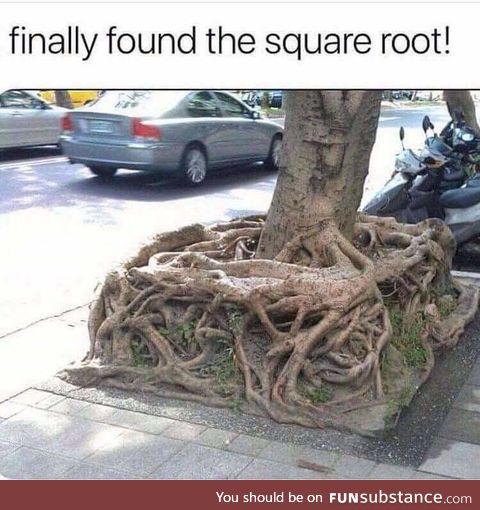 Finally found the square root