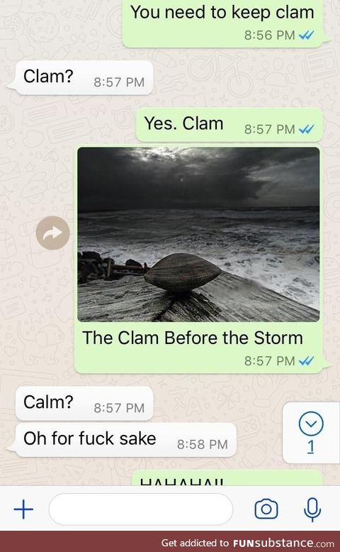 Keep clam